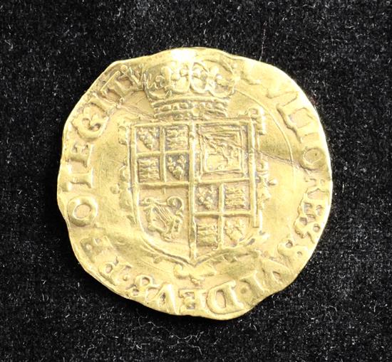 Charles I gold crown, 2.2 grams.